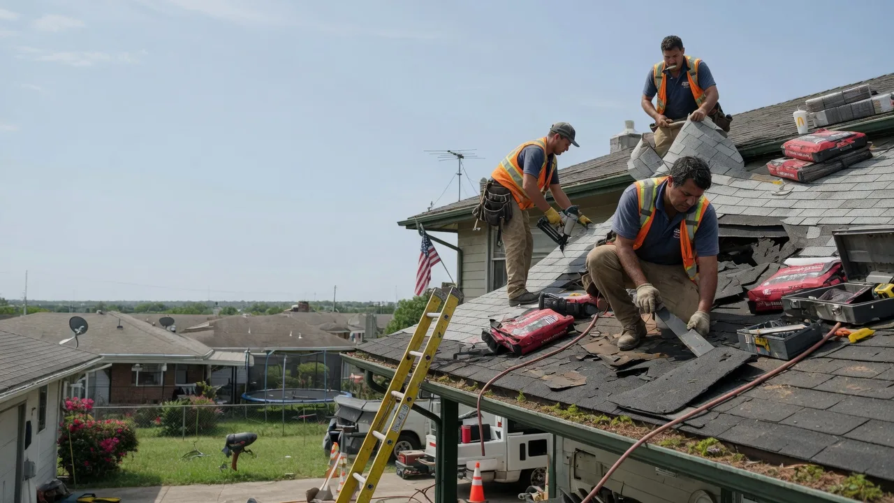 Roof Repair in Coats, KS near me